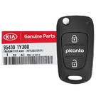 NEW KIA Picanto 2012 Genuine/OEM Flip Remote Key 3 Buttons 433MHz 95430-1Y300 954301Y300 / FCCID: SEKS-KM10TX | Emirates Keys -| thumbnail