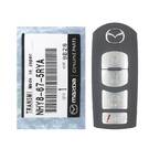 НОВАЯ Mazda MX-5 2012-2015 гг., оригинальный/OEM, интеллектуальный дистанционный ключ, 4 кнопки, 315 МГц NHY8-67-5RYA NHY8675RYA / FCCID: WAZX1T768SKE11A04 | Ключи Эмирейтс -| thumbnail