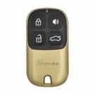 Xhorse VVDI Key Tool VVDI2 Wire Garage Remote Key 4 Buttons Golden Type XKXH02EN