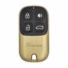 Xhorse VVDI Key Tool VVDI2 Wire Garage Remote Key 4 botones Golden Type XKXH02EN