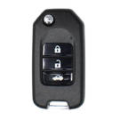 Keydiy KD Universal Flip Remote Key 3 Botões Honda Tipo NB10-3