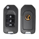 New XHORSE VVDI Key Tool VVDI2 Universal Wireless Remote Key 3 Buttons Honda Type XNHO00EN compatible with all the VVDI tools | Emirates Keys -| thumbnail