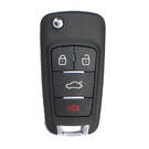 Keydiy KD Универсальный выкидной дистанционный ключ 3 + 1 кнопки Chevrolet Type NB18