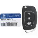 Novo Hyundai Accent 2017 Genuine/OEM Flip Remote Key 3 Buttons 433MHz 95430-1RAC1 954301RAC1 / FCCID: RKE-4F08 | Chaves dos Emirados -| thumbnail