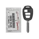 Toyota Rav4 2013-2017 Genuine Remote Key Shell 3 Buttons H Transponder OEM Part Number: 89752-42080 | Emirates Keys -| thumbnail