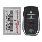 New Toyota Land Cruiser 2018 Genuine/OEM Smart Remote Key Shell 4 Buttons OEM Part Number: 89072-60L00 | Emirates Keys -| thumbnail