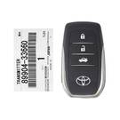 Brand New Toyota Camry 2015-2018 Genuine/OEM Smart Key Remote 3 Boutons 433MHz 89904-33660 8990433660 / FCCID : BJ1EW | Clés Emirates -| thumbnail