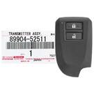 NOVO Toyota Yaris 2012-2018 Genuine Smart Key Remote 2 Buttons 433MHz 89904-52511, 89904-52512 / FCCID: BF2EK | Chaves dos Emirados -| thumbnail