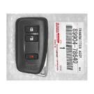 Nuovo di zecca Lexus NX200 2015-2019 telecomando Smart Key originale/OEM 3 pulsanti 433 MHz 89904-78640 8990478640 / FCCID: BG1EK | Chiavi degli Emirati -| thumbnail