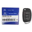 NUEVO Hyundai Elantra 2017-2019 Genuine/OEM Flip Remote Key 3 Botones 433MHz 95430-F2110 95430F2110 / FCCID: OKA-420T | Claves de los Emiratos -| thumbnail