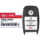 Brand NEW KIA Soul 2014-2016 Genuine/OEM Smart Key Remote 4 Buttons 433MHz 95440-B2000 FCCID: CQ0FN00100 | Emirates Keys -| thumbnail