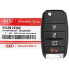 NOVO KIA Optima 2014-2015 Genuine/OEM Flip Remote Key 4 Buttons 315MHz Sem Transponder 95430-2T560 954302T560 / FCCID: NYODD4TX1306-TFL | Chaves dos Emirados -| thumbnail