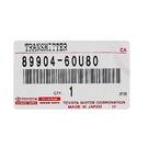 Novo Lexus GX460 2020 Genuine/OEM Smart Remote Key 4 Buttons 315MHz Manufacturer Part Number: 89904-60U80 , 8990460U80 / FCCID: HYQ14FBF | Chaves dos Emirados -| thumbnail