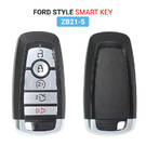 Keydiy KD Remoto Inteligente Universal Chave 4 + 1 Botão Ford Tipo ZB21-5 - MK16325 - f-2 -| thumbnail