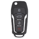 KeyDiy KD Universal Flip Remote Key 3+1 Buttons Ford Type NB12-4