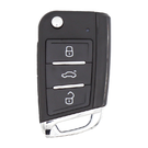 KeyDiy KD Universal Flip Remote Key 3 Buttons VW MQB Type NB15