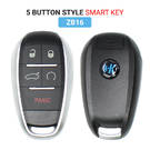 KeyDiy KD Universal Smart Remote Key 4 + 1 Tipo de botón Alfa Romeo ZB16 Funciona con KD900 y KeyDiy KD-X2 Remote Maker and Cloner | emiratos claves -| thumbnail
