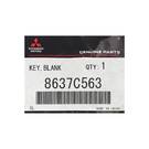 Novo Mitsubishi Xpander 2019 Genuine Smart Remote Key 2 Buttons 433MHz OEM Part Number: 8637C563 , FCC ID: GHR-M014 | Chaves dos Emirados -| thumbnail