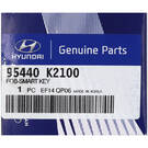 NUEVO Hyundai Venue 2020 Genuine/OEM Smart Remote Key 3 Botones 433MHz 95440-K2100 95440K2100, FCCID: SY5QXFGE03 | Claves de los Emiratos -| thumbnail