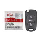 LIKE NEW KIA Ray 2010 Original Flip Remote Key 2 Buttons 433MHz Número da peça do fabricante: 95430-A3000 FCCID: RKE-4A01 | Chaves dos Emirados -| thumbnail