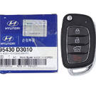 NUEVO Hyundai Tucson 2016-2019 Genuine/OEM Flip Remote Key 4 Botones 433MHz 95430-D3010 95430D3010, FCCID: TQ8-RKE-4F25 | Claves de los Emiratos -| thumbnail