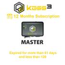 Alientech - KESS3 Master- KESS3MS001 KESS3MAF01 - Abbonamento di 12 mesi