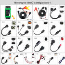 Configuración 1 de los kits de inmovilización OBDStar MOTO