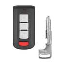 New Aftermarket Mitsubishi Smart Remote key 3+1 Buttons 433MHz FCC ID: GHR-M003 , GHR-M004 | Chaves dos Emirados -| thumbnail