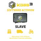 Alientech KESS3SA007 Activation des protocoles de banc-démarrage pour camions et bus agricoles esclaves KESS3