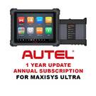 Assinatura de atualização de 1 ano da Autel para MaxiSys Ultra