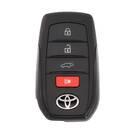 Toyota Land Cruiser 2022-2024 Chiave intelligente originale 3+1 pulsanti 433,58/434,42 MHz 8990H-60530
