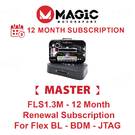 MAGIC FLS1.3M - Suscripción de renovación de 12 meses para Flex BL - BDM - JTAG Master