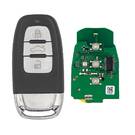 Circuit imprimé d'origine Abrites TA47 Audi BCM2 avec coque de clé 315 MHz