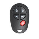 Strumento chiave Xhorse VVDI VVDI2 Chiave remota a filo 5 pulsanti Stile Toyota XKTO08EN