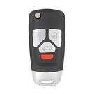 Keydiy KD Universal Flip Remote Key 3+1 Botones Audi Tipo B26-3+1