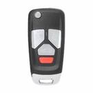 Xhorse VVDI VVDI2 Wireless Flip Remote Key 3+1 Button Audi Style XNAU02EN