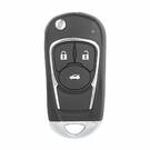 Xhorse VVDI Key Tool VVDI2 Wire Flip Remote Key 3 أزرار Buick Type XKBU03EN