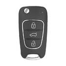 Xhorse VVDI Key VVDI2 Tool Wireless Flip Remote Key 3 Botones KIA Hyundai Tipo XNHY02EN