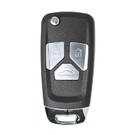 Xhorse VVDI VVDI2 Wire Flip Remote Key 3 أزرار Audi Type XKAU01EN