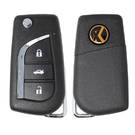 Nuovo strumento chiave Xhorse VVDI VVDI2 Chiave remota a vibrazione wireless 3 pulsanti Tipo Toyota XNTO00EN compatibile con tutti gli strumenti VVDI | Chiavi degli Emirati -| thumbnail