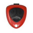 Chave do controle remoto universal Keydiy KD 3 botões Tipo Ferrari Cor vermelha B17-3