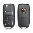 Nova Xhorse VVDI Key Tool VVDI2 Wire Remote Key 3 Botões VW Tipo XKB506EN compatível com todas as ferramentas VVDI | Emirates Keys -| thumbnail