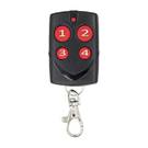 وجها لوجه Universal Garage Remote Key 4 أزرار 280-940MHz قابل للتعديل