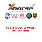 Software do imobilizador Xhorse VVDI2 VAG 4º e 5º (VV-01 e VV-02)