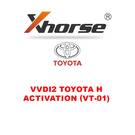Xhorse VVDI2 Toyota H Activation (VT-01)