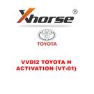 Activación Xhorse VVDI2 Toyota H (VT-01)