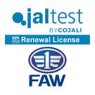 Jaltest - Truck Select Brands Renewal. License Of Use 29051114 FAW