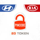 Calculadora Pincode on-line KIA e Hyundai 20 Token
