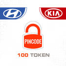 KIA e Hyundai online Calcolatore codice PIN 100 gettoni