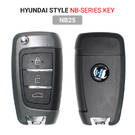 Keydiy KD Universal Flip Remote Key 3 Botones Hyundai Tipo NB25 PCF - MK19937 - f-2 -| thumbnail